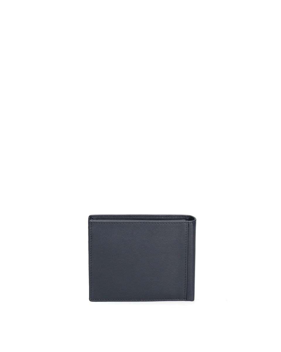 Klassische schmale Bifold-Ledergeldbörse