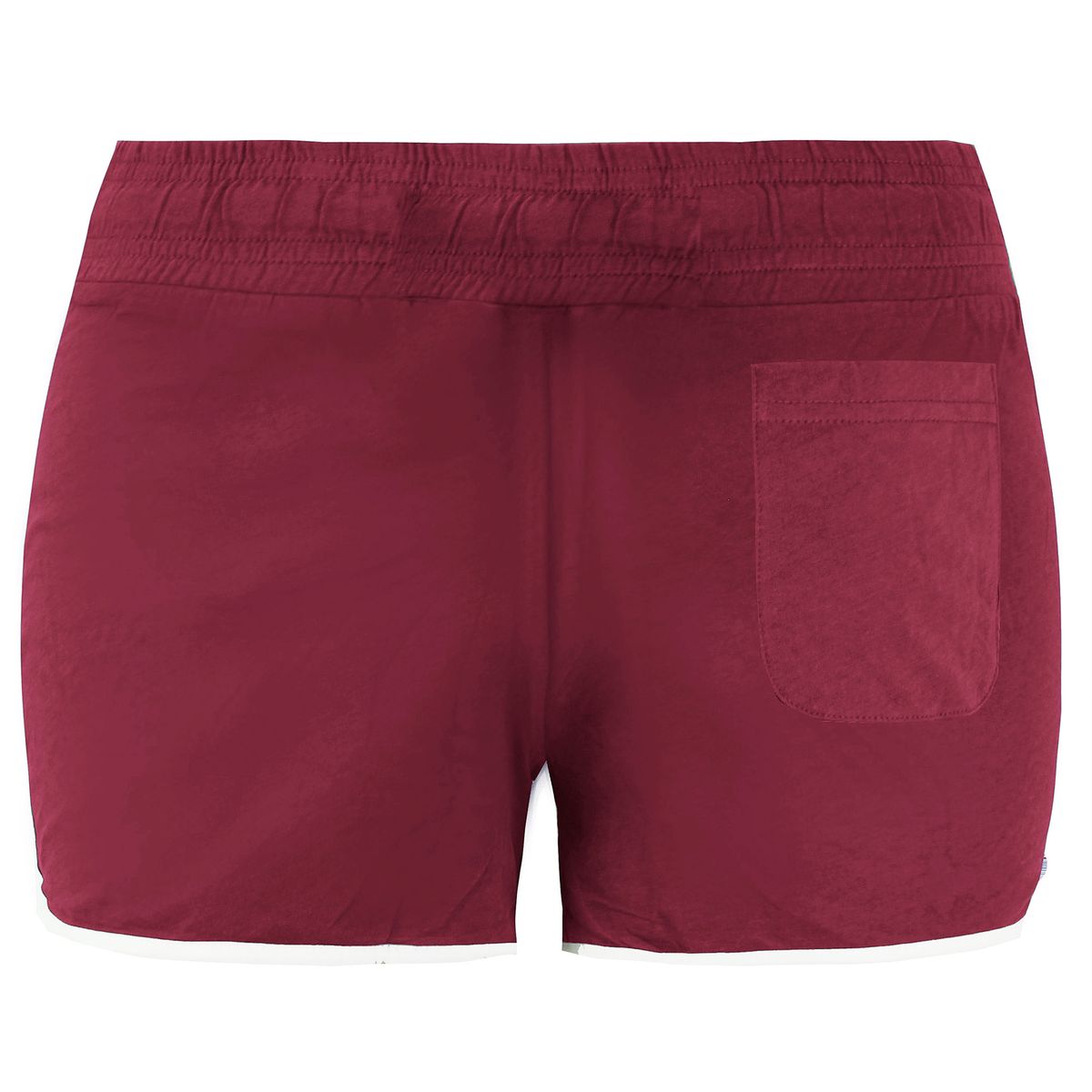Sportliche Shorts mit Kordelzug und Kontrastsaum