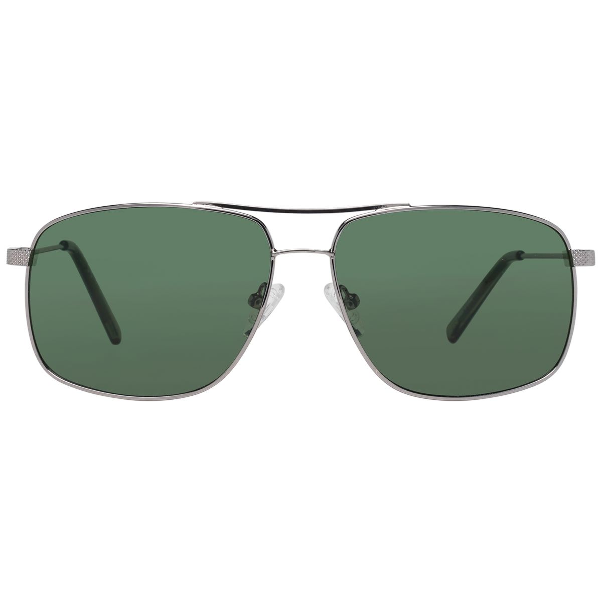 Quadratische Metall-Sonnenbrille im Aviator-Stil
