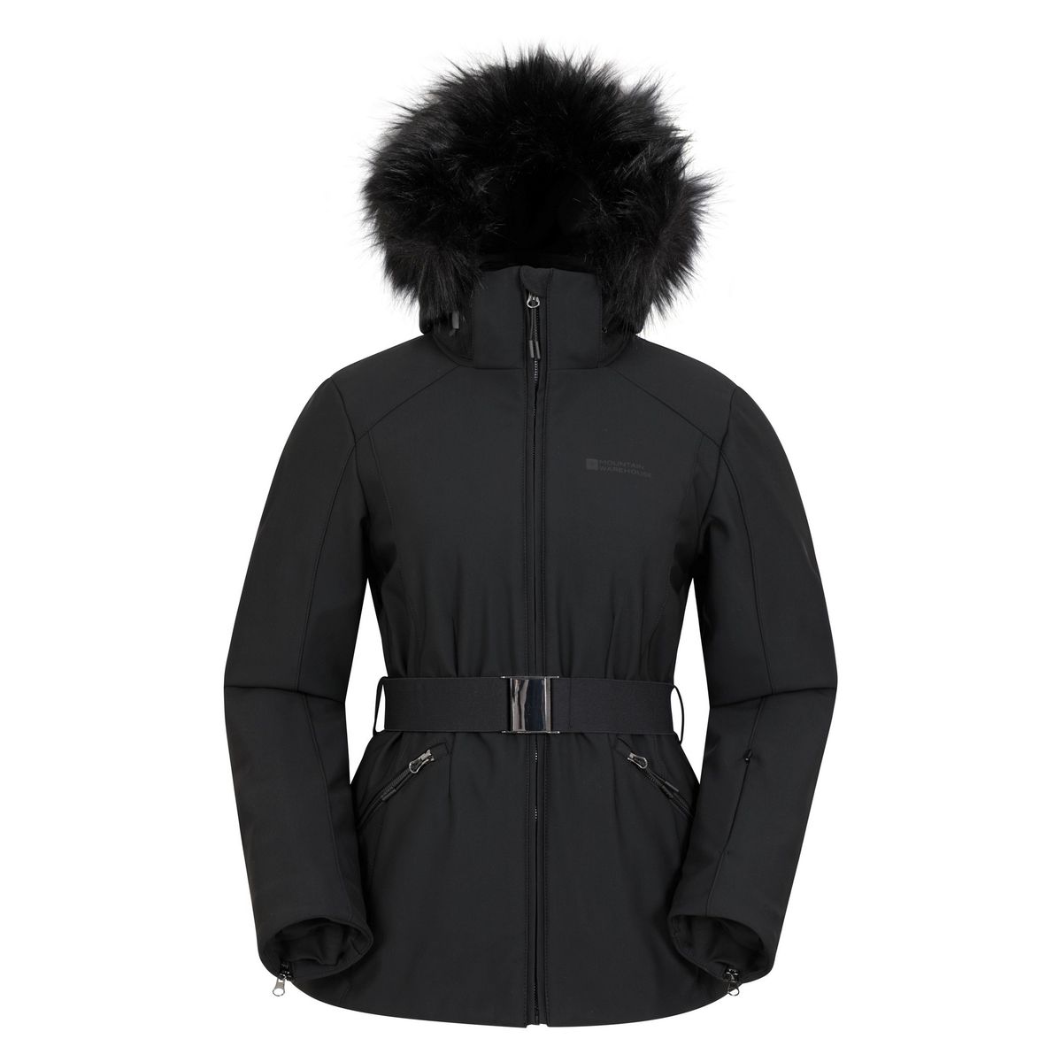 Mountain Warehouse - "Swiss" Skijacke für Damen (Schwarz)