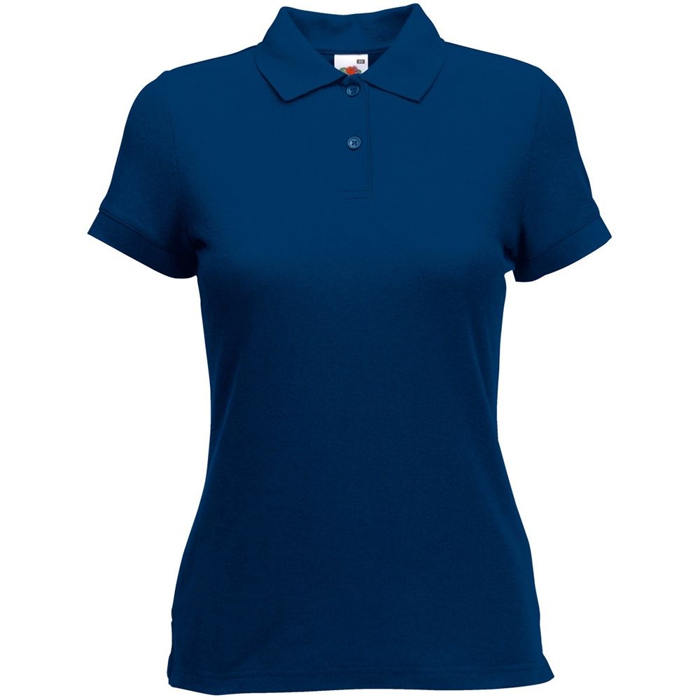 Klassisches Damen Kurzarm Poloshirt