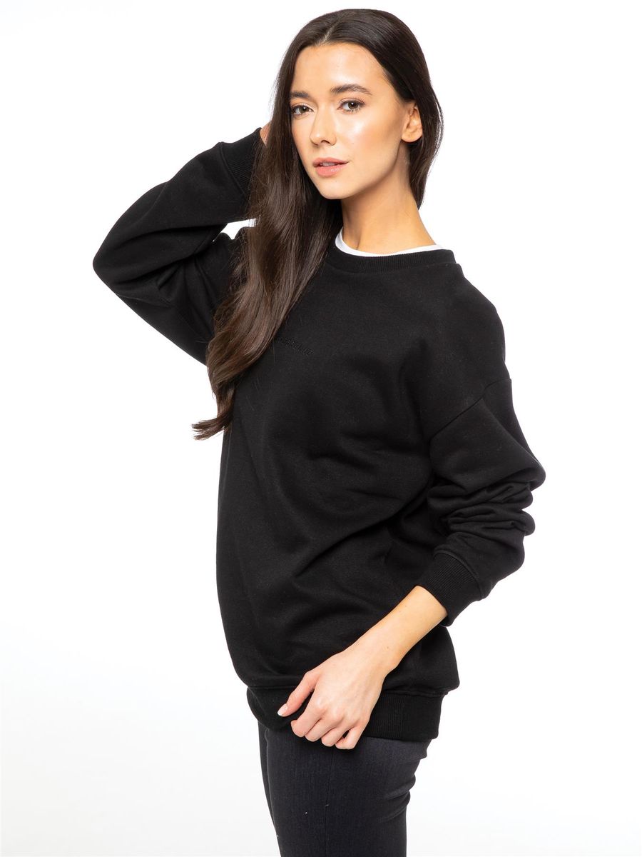 Damen Oversized Sweatshirt mit lockerer Passform