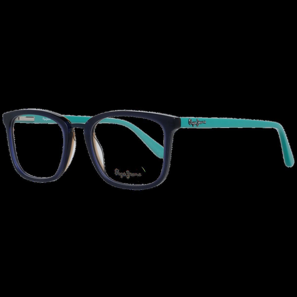 Rechteckige Unisex-Brille mit Vollrand