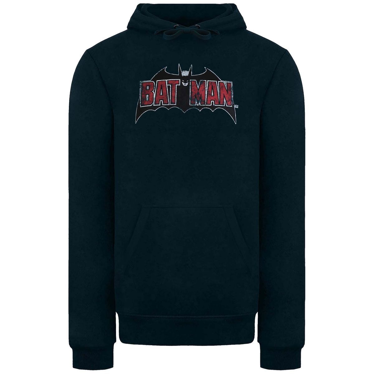 DC Comics Vintage Batman Logo Herren Hoodie in Grün