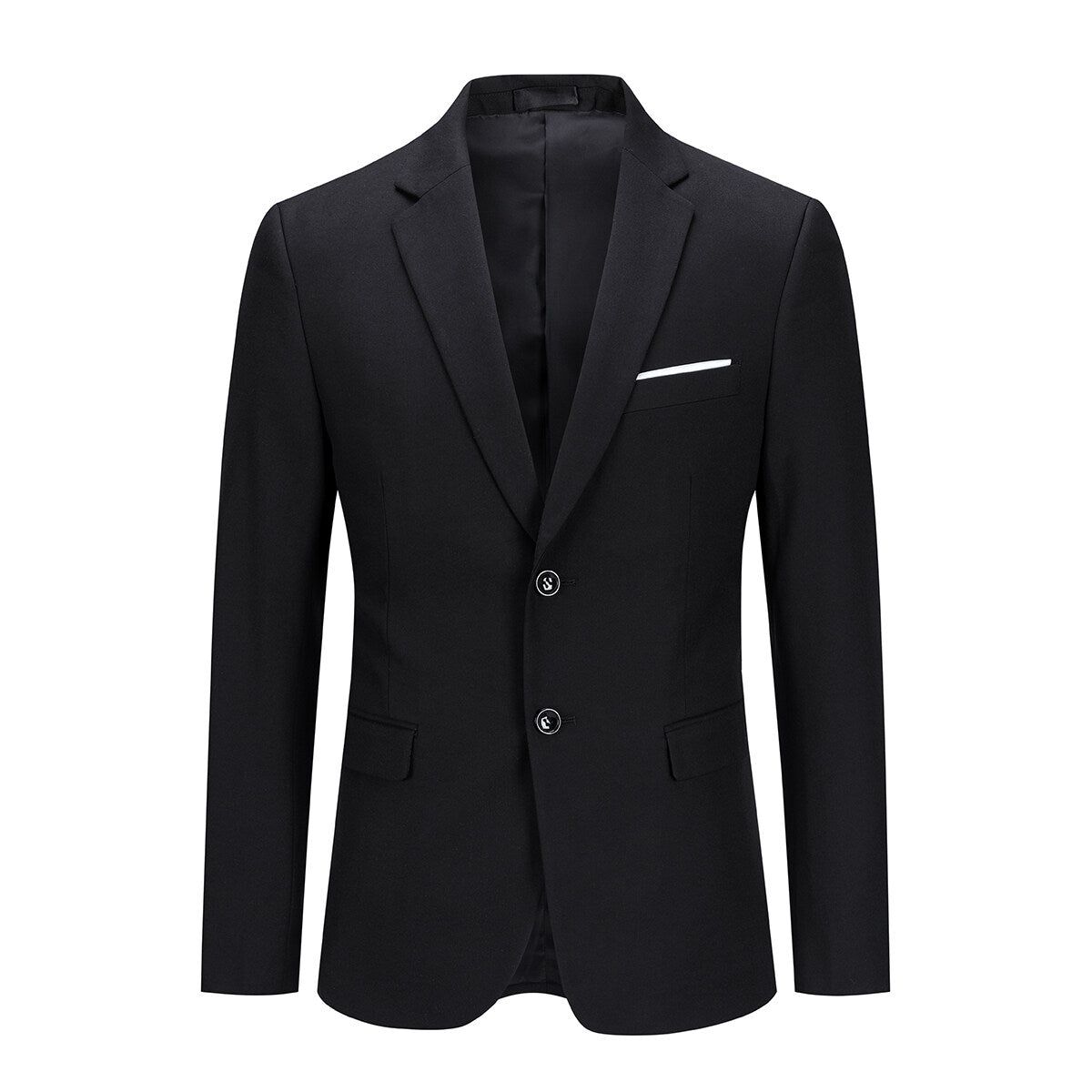 Klassische Zwei-Knopf Blazer Jacke