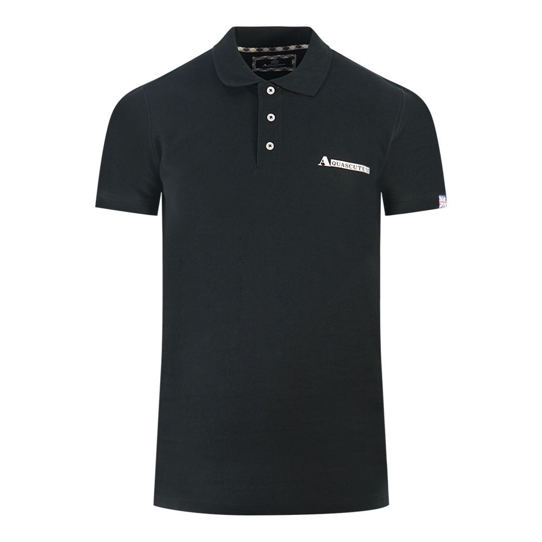 Klassisches Polohemd mit Logo-Stickerei aus Baumwolle