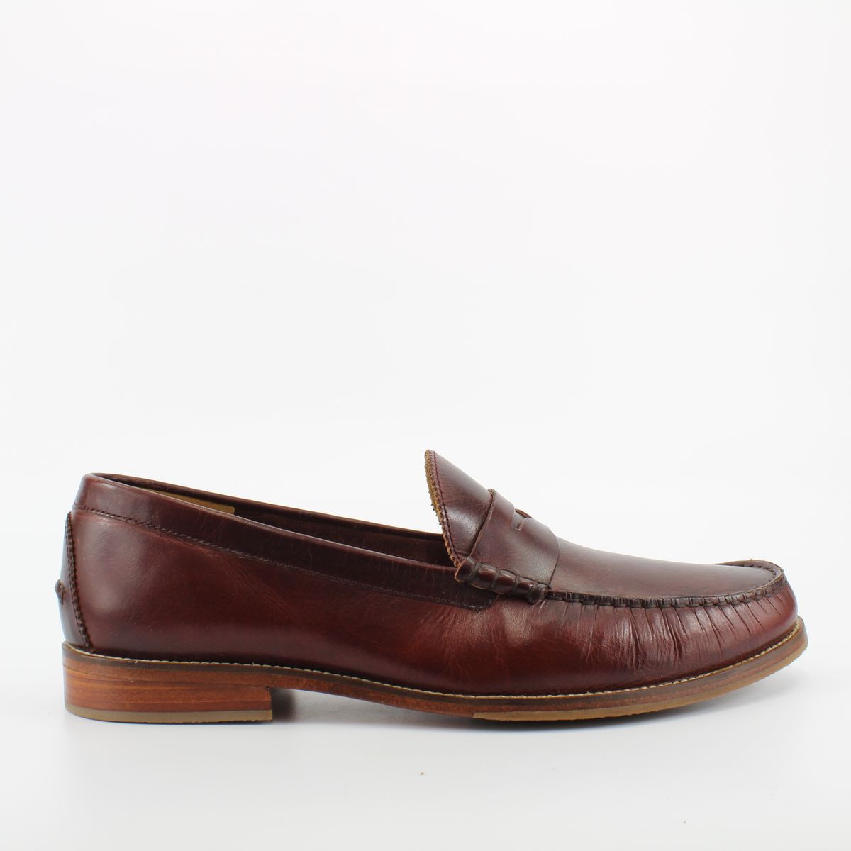 Klassische Penny Loafer aus Leder