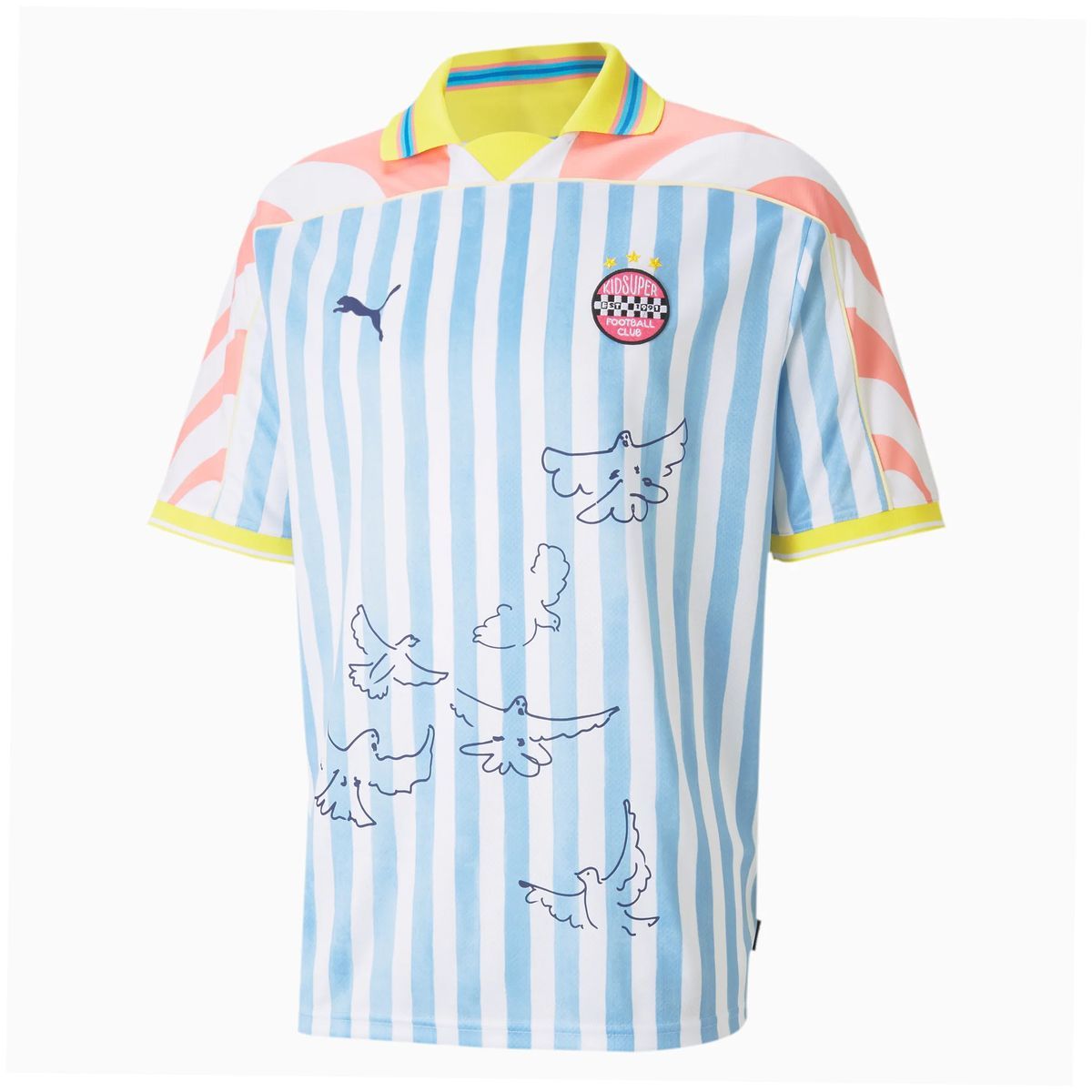 Kidsuper Studios Gestreiftes Fußballtrikot