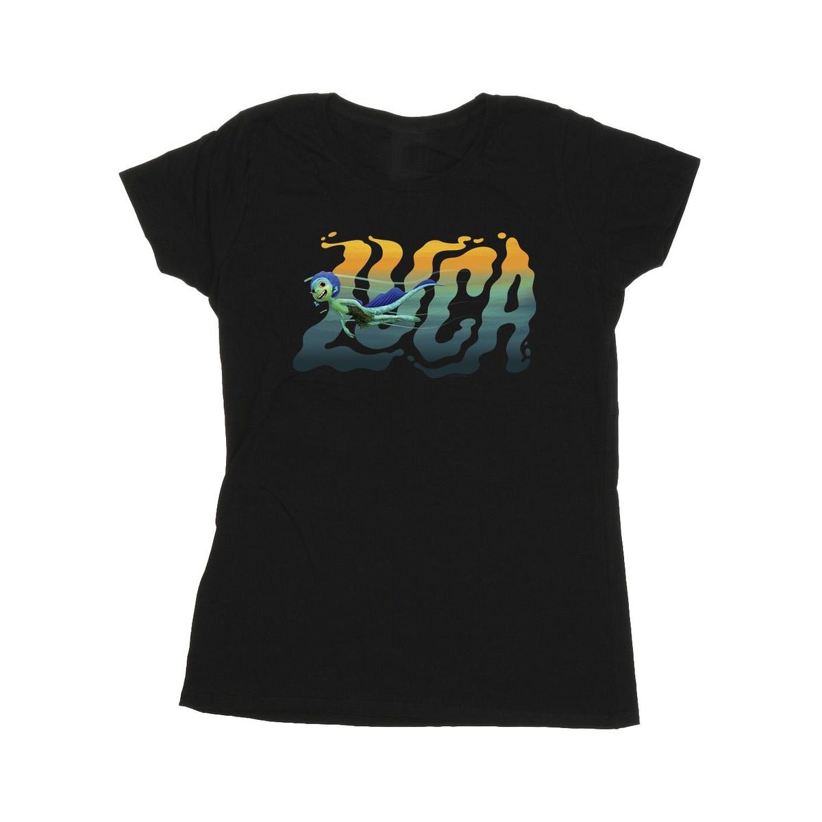 Luca Swim Grafik T-Shirt für Damen