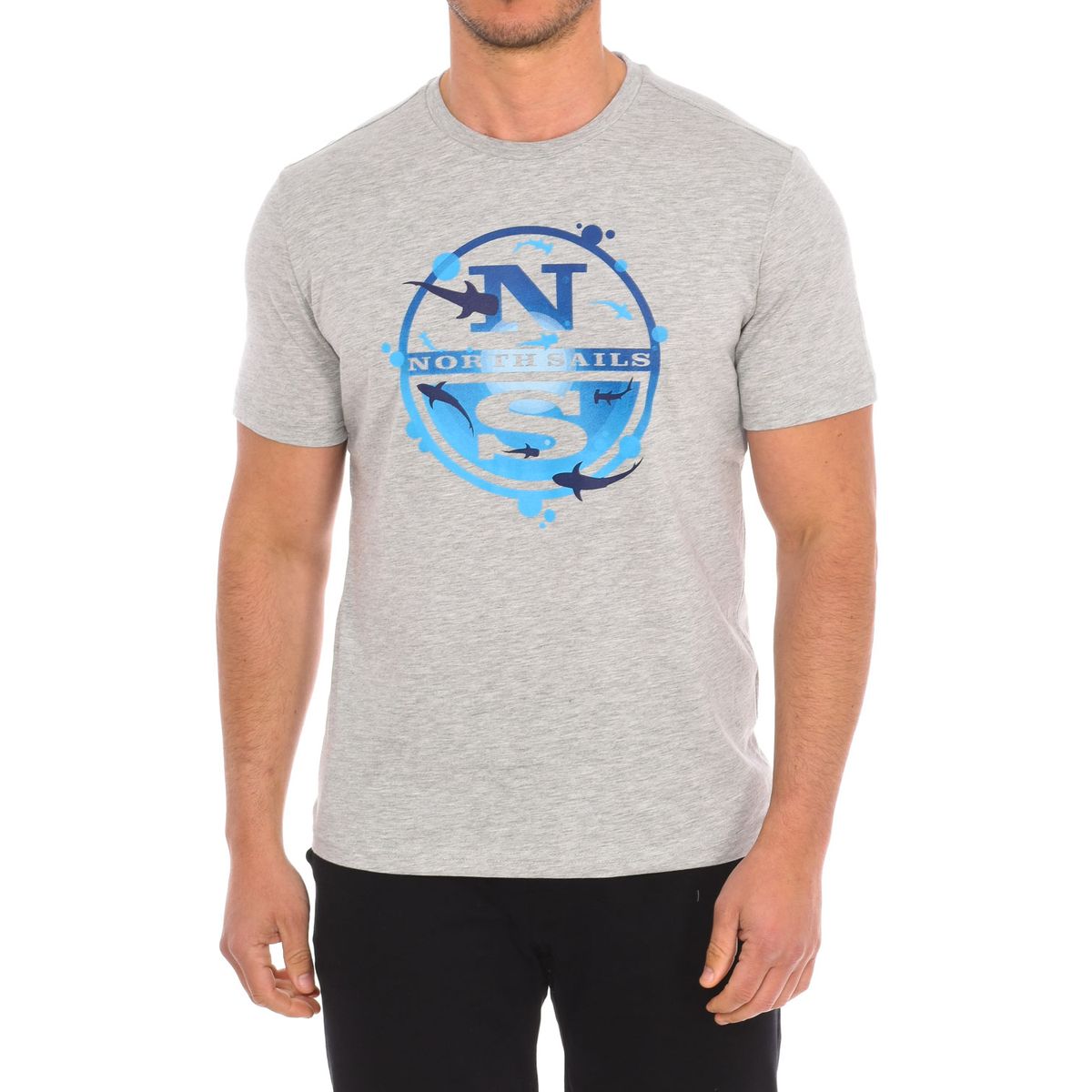 T-Shirt mit Grafikprint und Rundhalsausschnitt