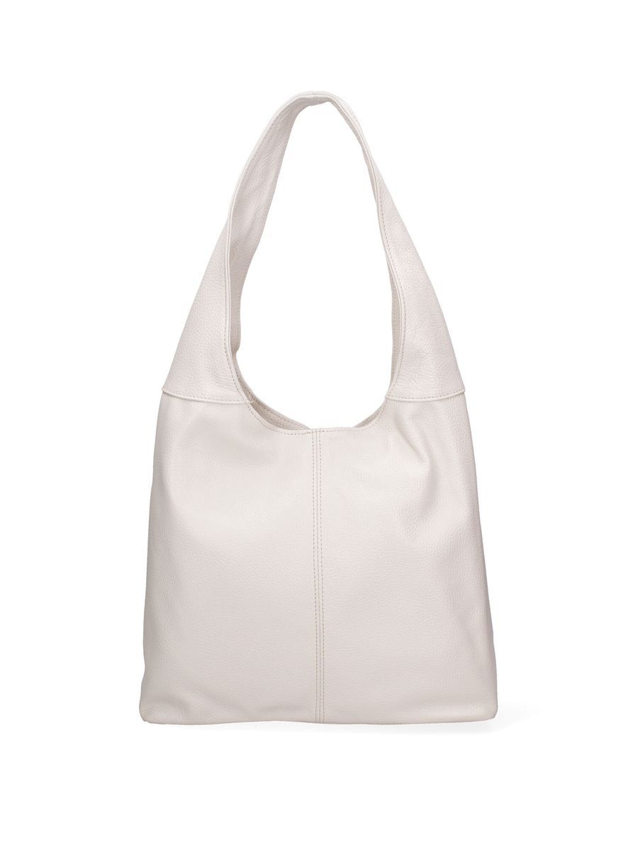 Minimalistische Leder Hobo Schultertasche