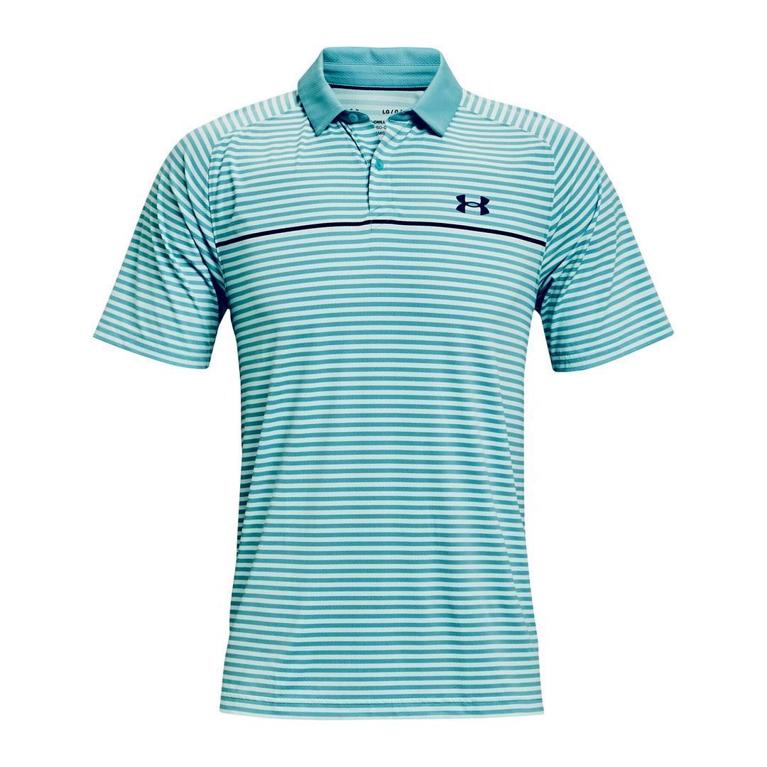 Herren Golf Polo mit Iso-Chill Streifen