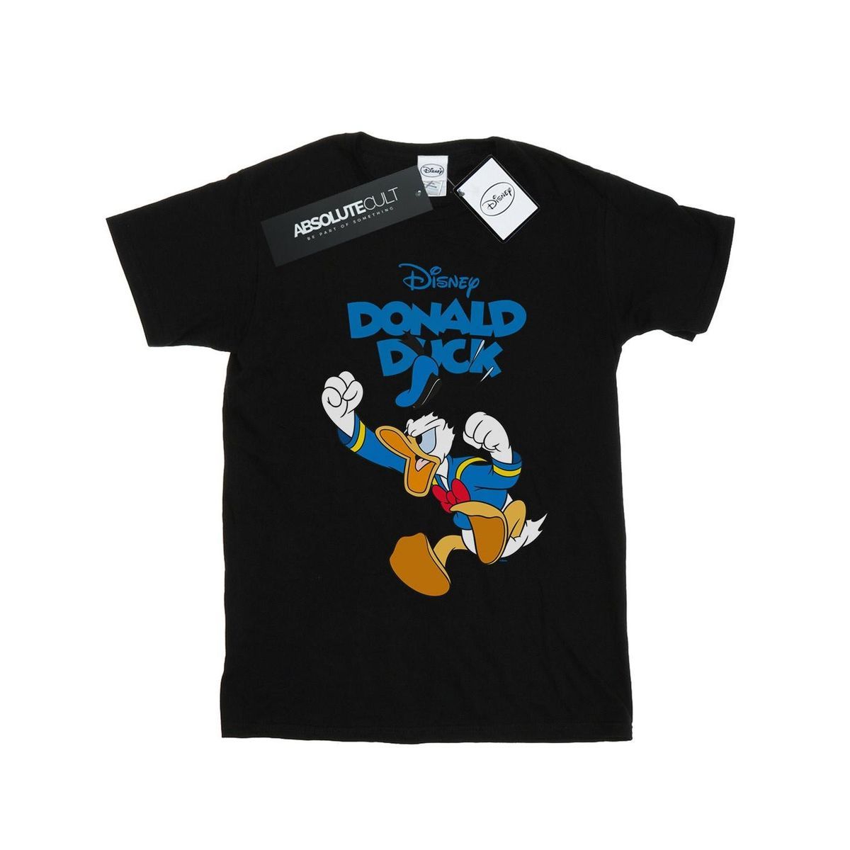 Disney - "Donald Duck Furious Donald" T-Shirt für Herren (Schwarz)
