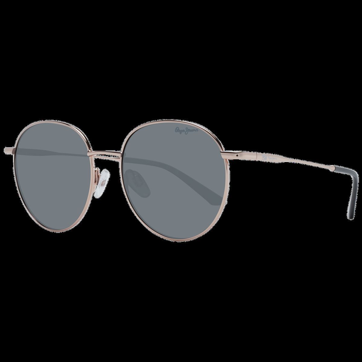 Runde Sonnenbrille mit Metallrahmen