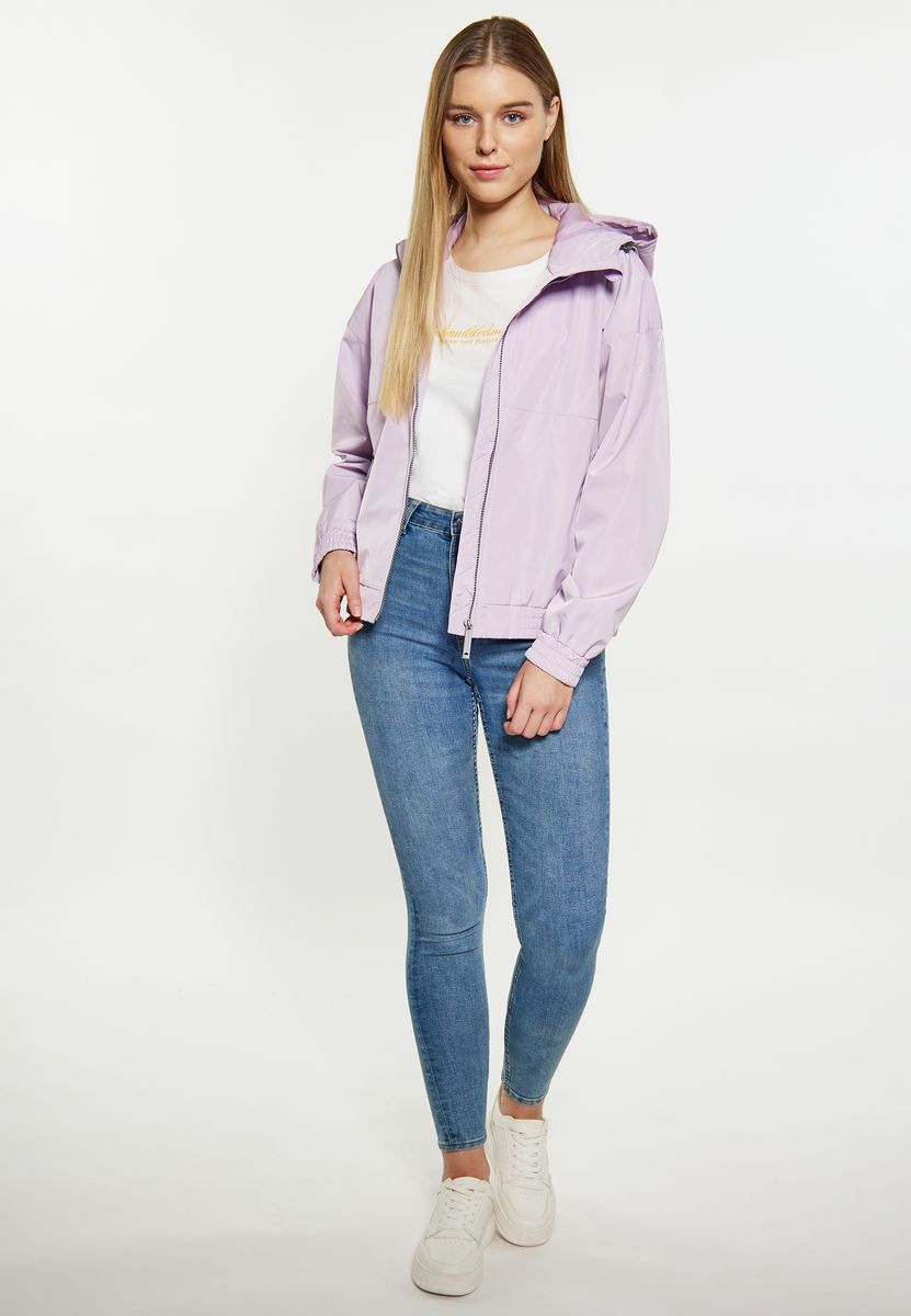 Funktionale Kapuzenregenjacke für Damen