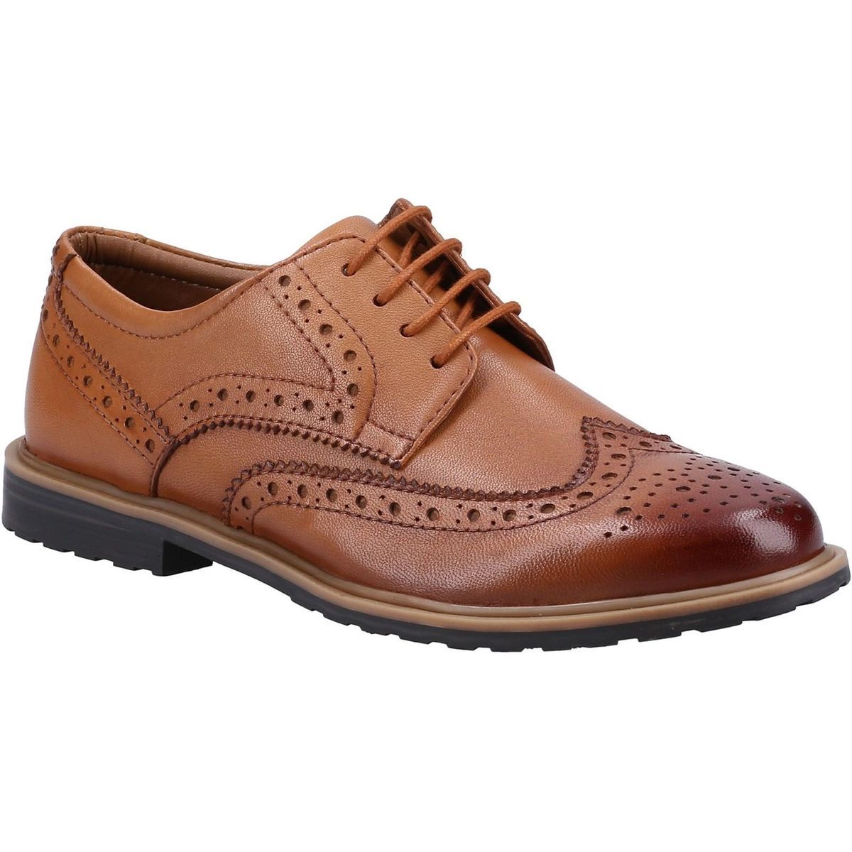 Hush Puppies - Mädchen Halbschuhe "Verity", Leder (Hellbraun)