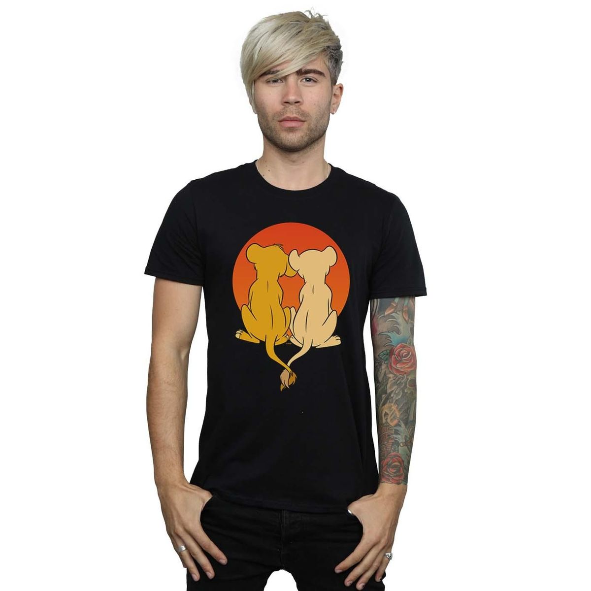 T-Shirt mit König der Löwen Motiv