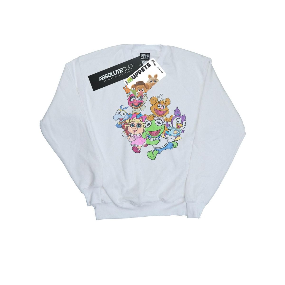 Muppet Babies Gruppe Weißes Sweatshirt