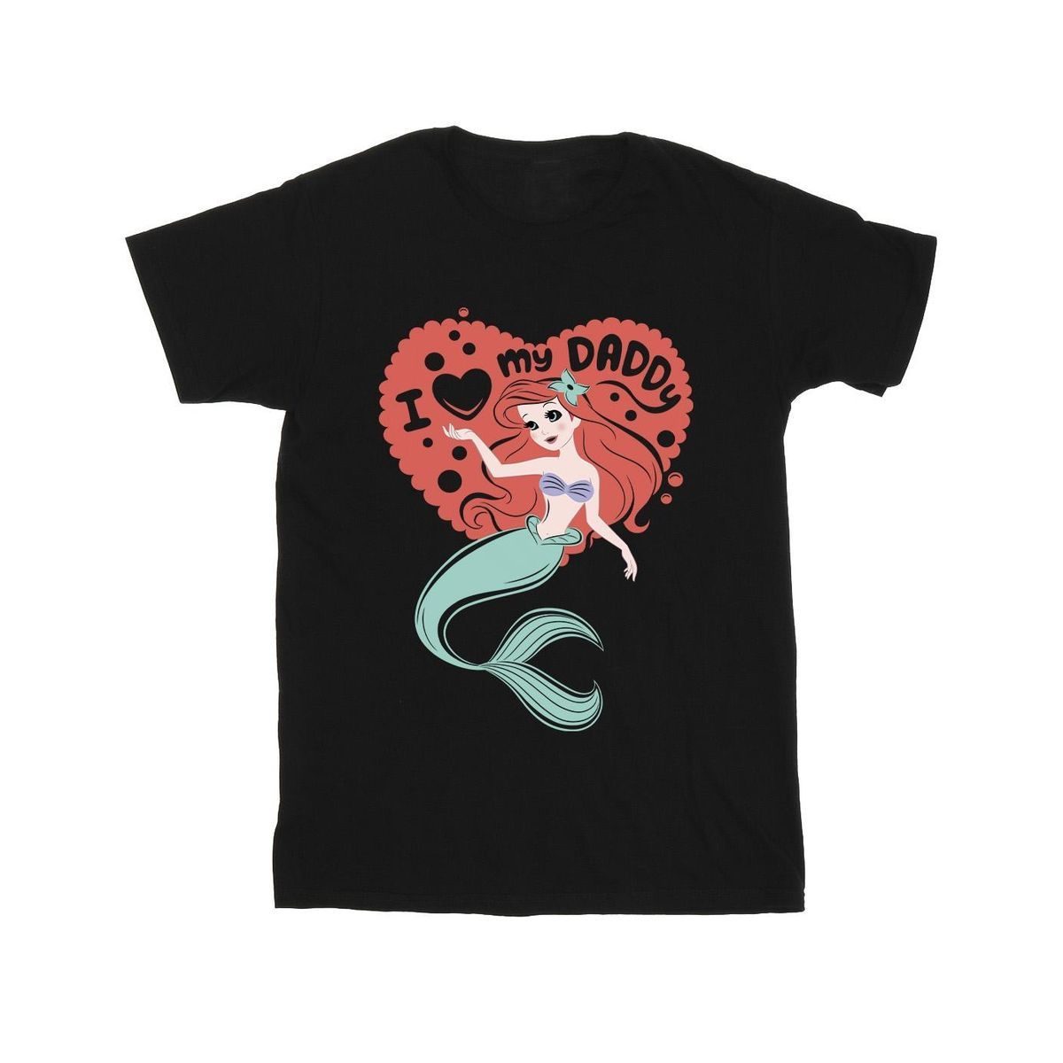 Arielle 'Love Daddy' T-Shirt mit Aufdruck