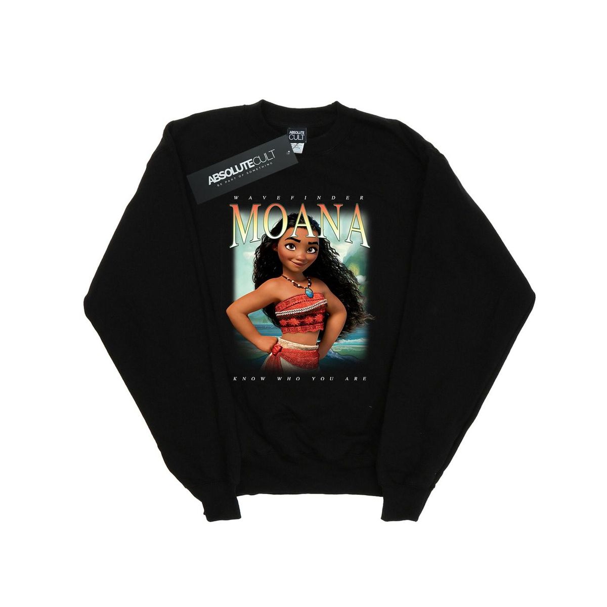 Moana Montage Sweatshirt mit Grafikprint