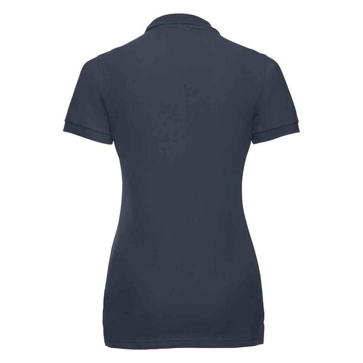 Kurzärmeliges Stretch-Baumwoll-Poloshirt