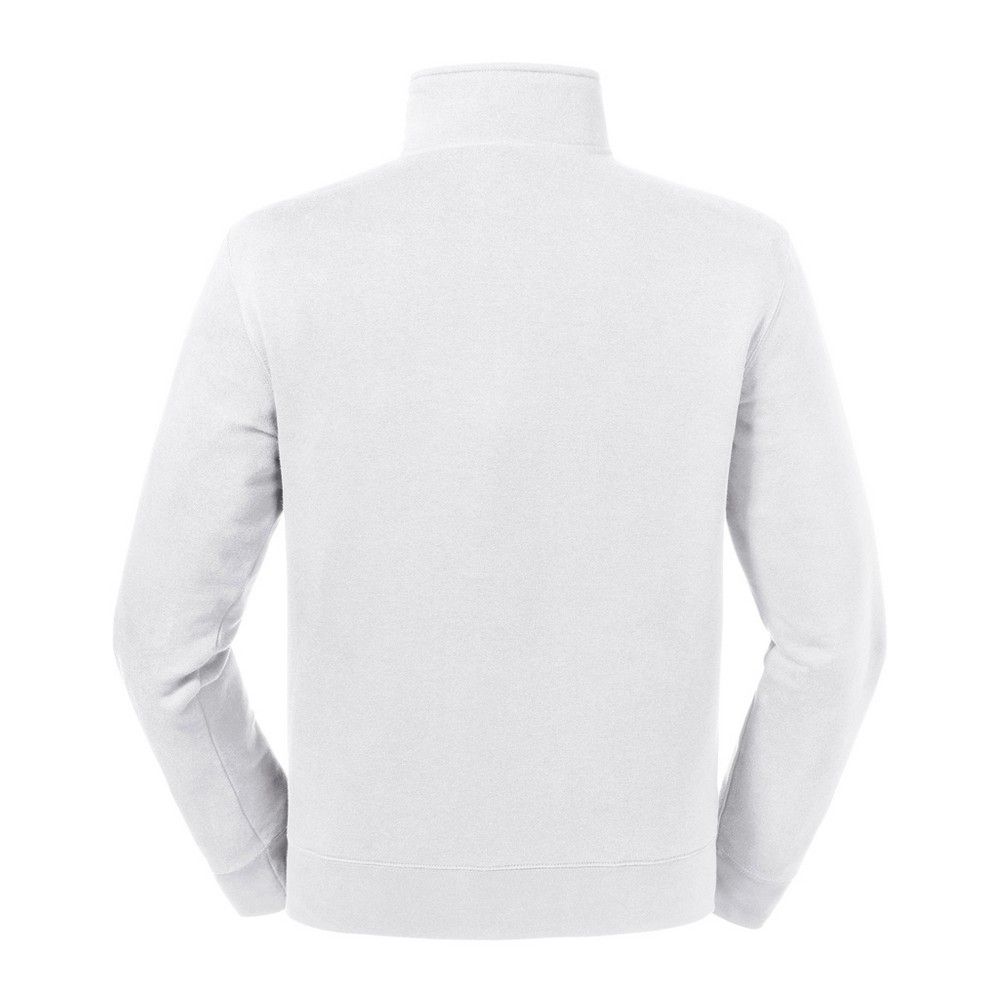 Klassisches Fleece-Sweatshirt mit Reißverschlusskragen