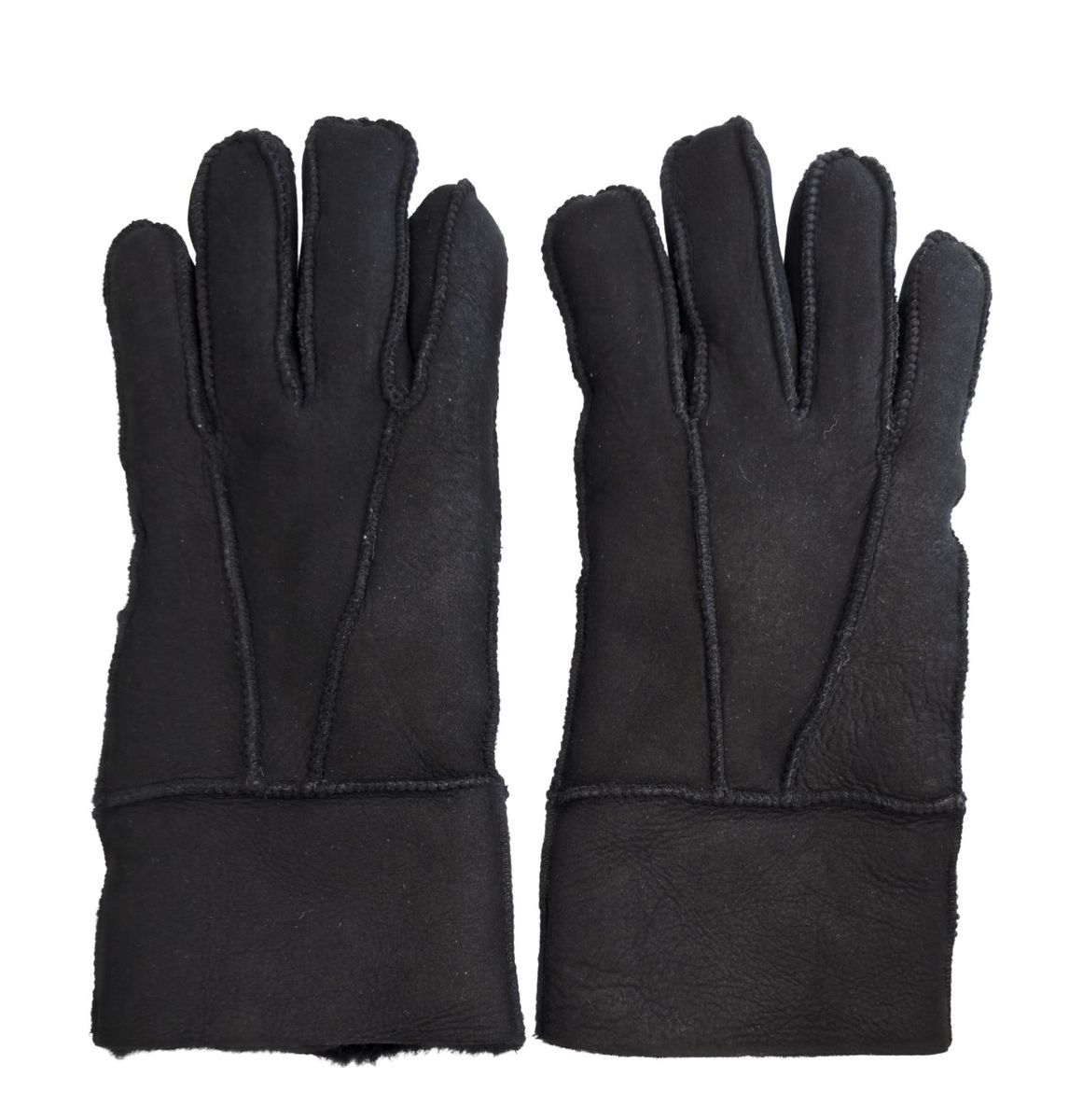 Unisex-Handschuhe aus Shearling-Leder