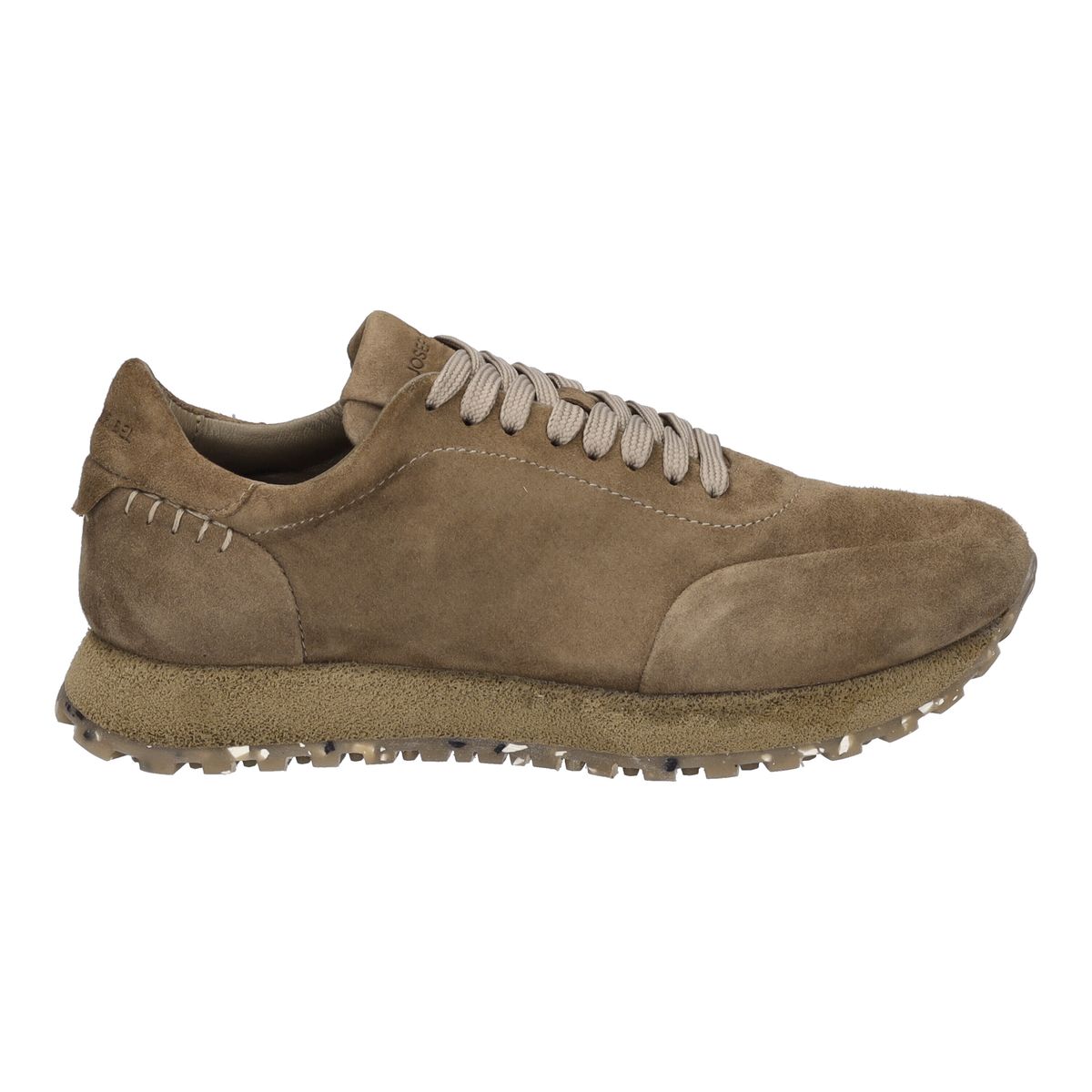 Flache Wildleder Sneaker