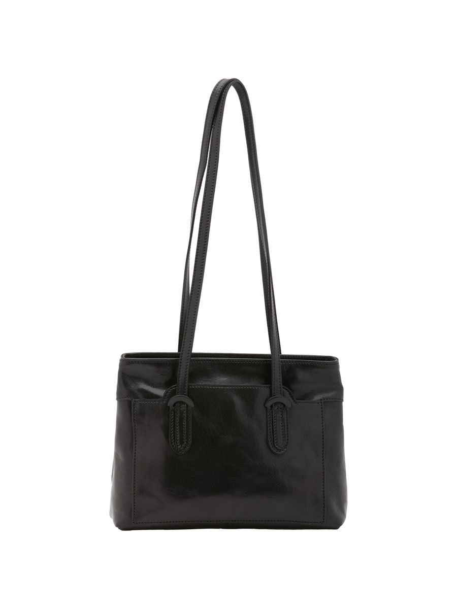Elegante Leder Umhängetasche, Grün