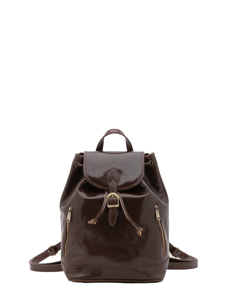 Elegante Leder Umhängetasche, Grün