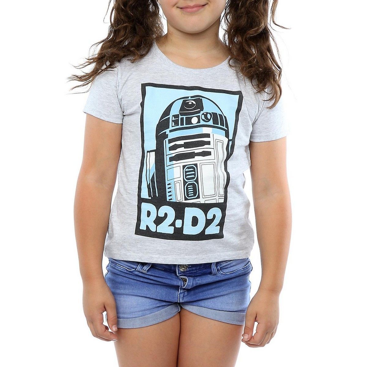 R2-D2 Grafikdruck Kinder T-Shirt