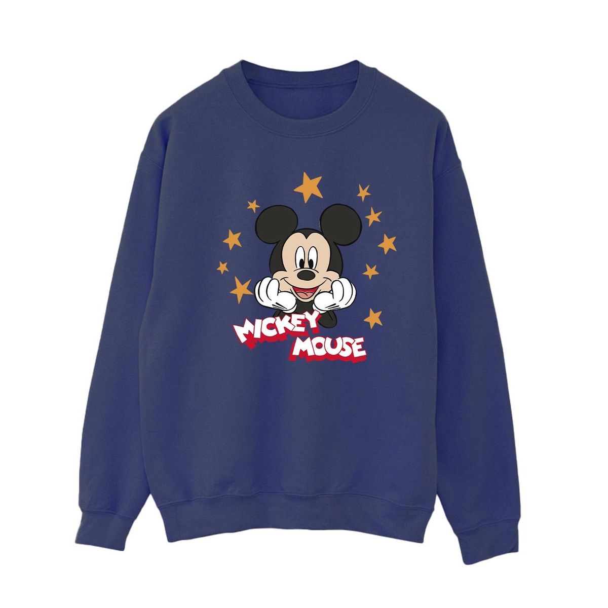 Mickey Mouse Grafik-Sweatshirt mit Rundhalsausschnitt