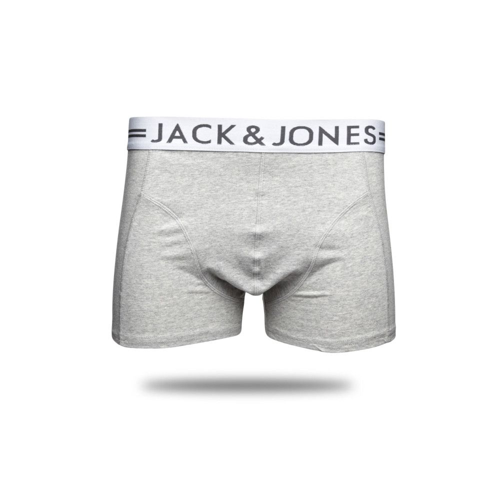 Graue Baumwoll-Boxershorts für Herren