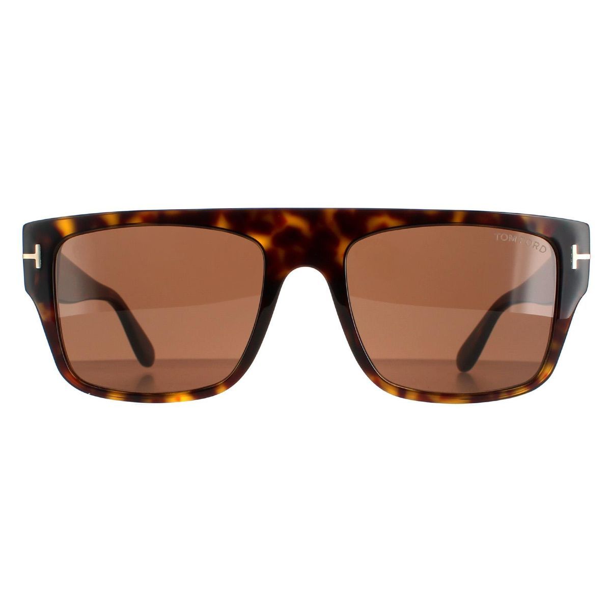 Quadratische Havana Sonnenbrille
