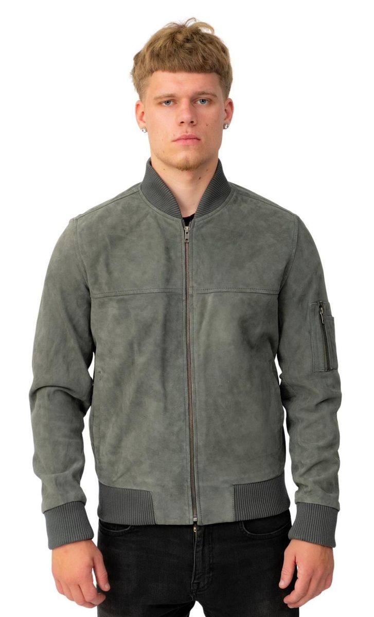 Herren Wildleder Blousonjacke