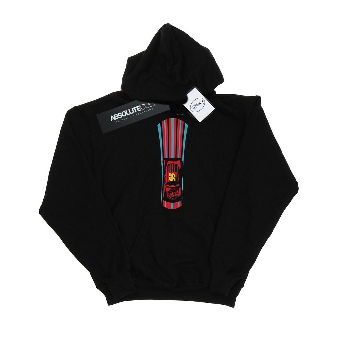 Cars Lightning McQueen Streifen Kapuzenpullover