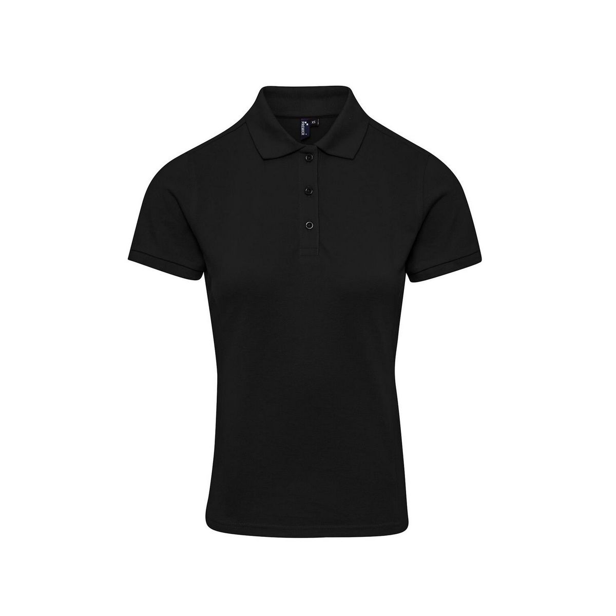 Premier - Poloshirt für Damen (Schwarz)