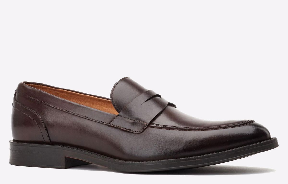 Klassische Penny Loafer aus Leder