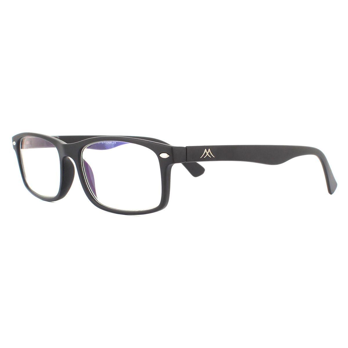 Klassische rechteckige Blaulichtfilter-Brille