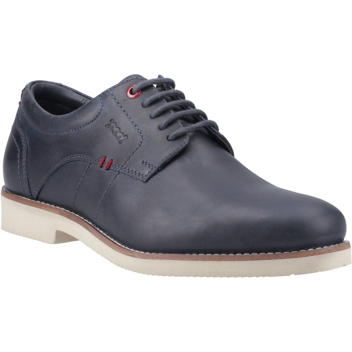 Pod Hampton Leder Herren Schnürschuhe Navy