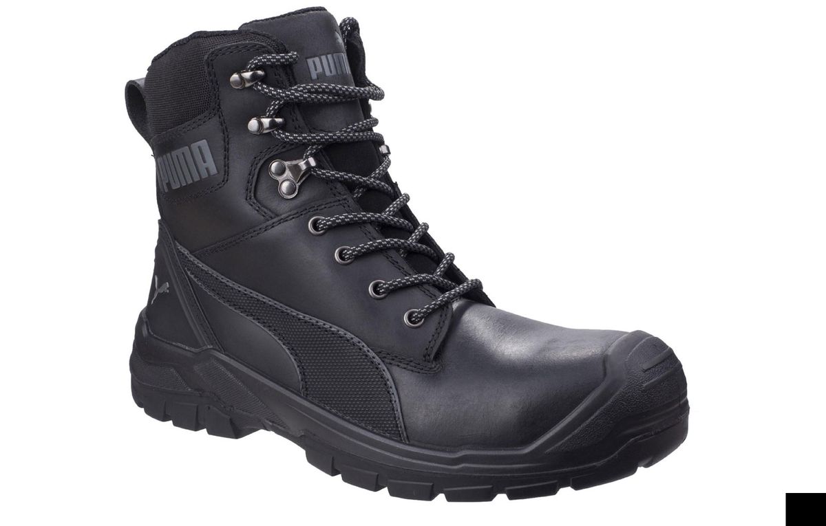 Hochschaftige Leder-Sicherheitsstiefel