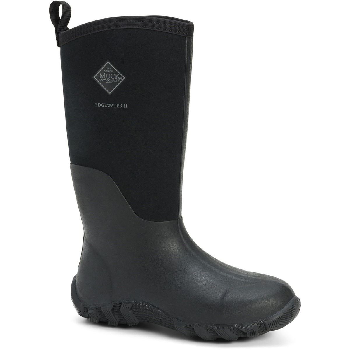 Muck Boots Edgewater II Gummistiefel Schwarz Wellington Boots