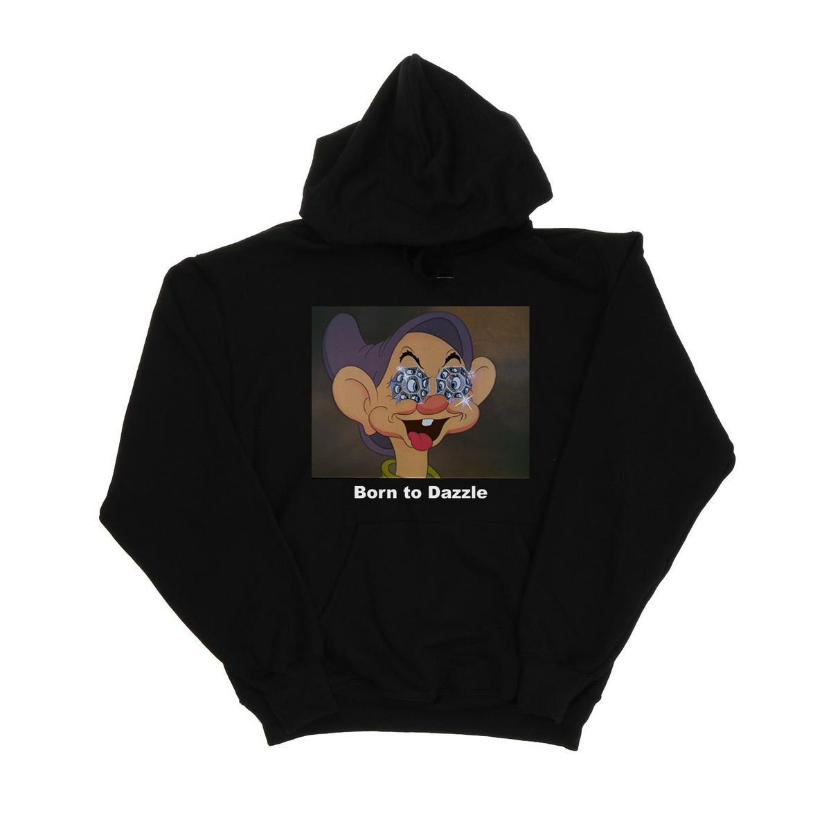 Dopey Born To Dazzle Grafik Hoodie