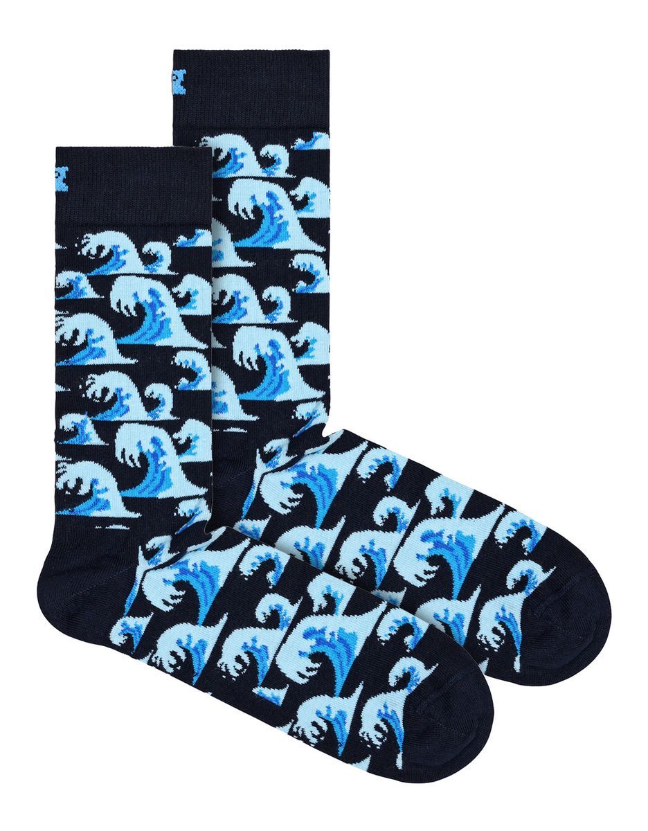 Glückliche Socken - Neuheit Wave Design Socken | Great Gift - Waves