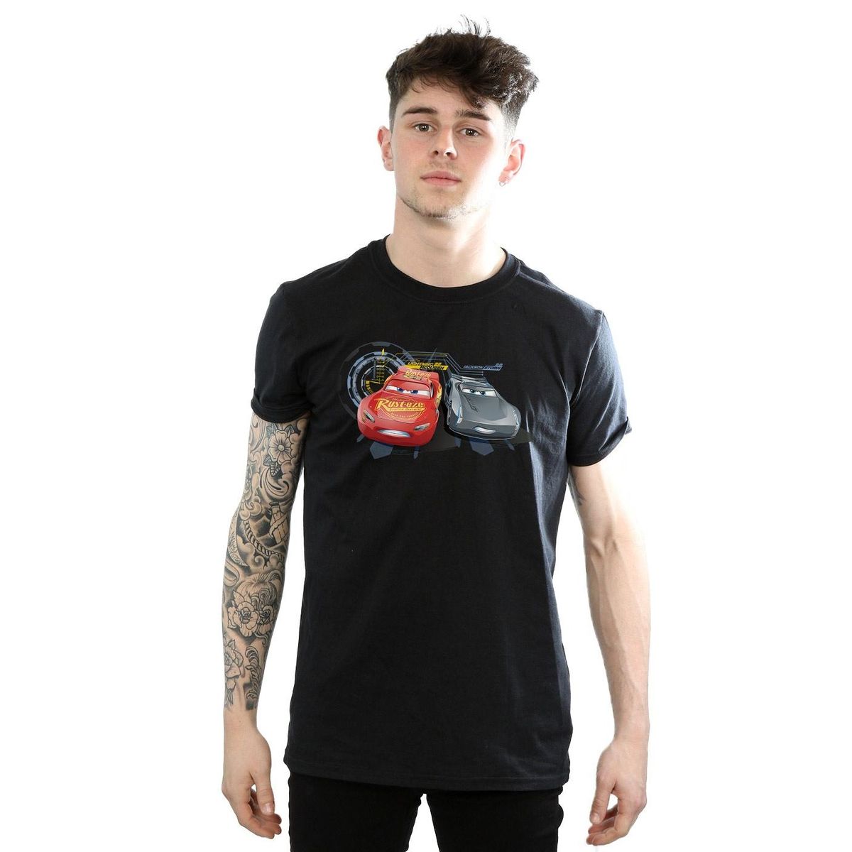 Lightning McQueen gegen Jackson Storm T-Shirt