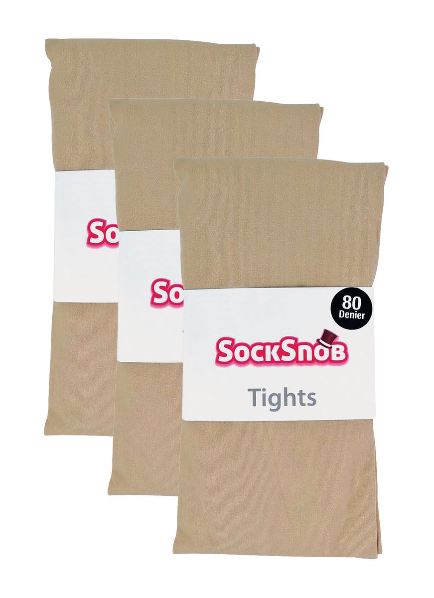 Blickdichte matte Alltagsstrumpfhosen im Multipack