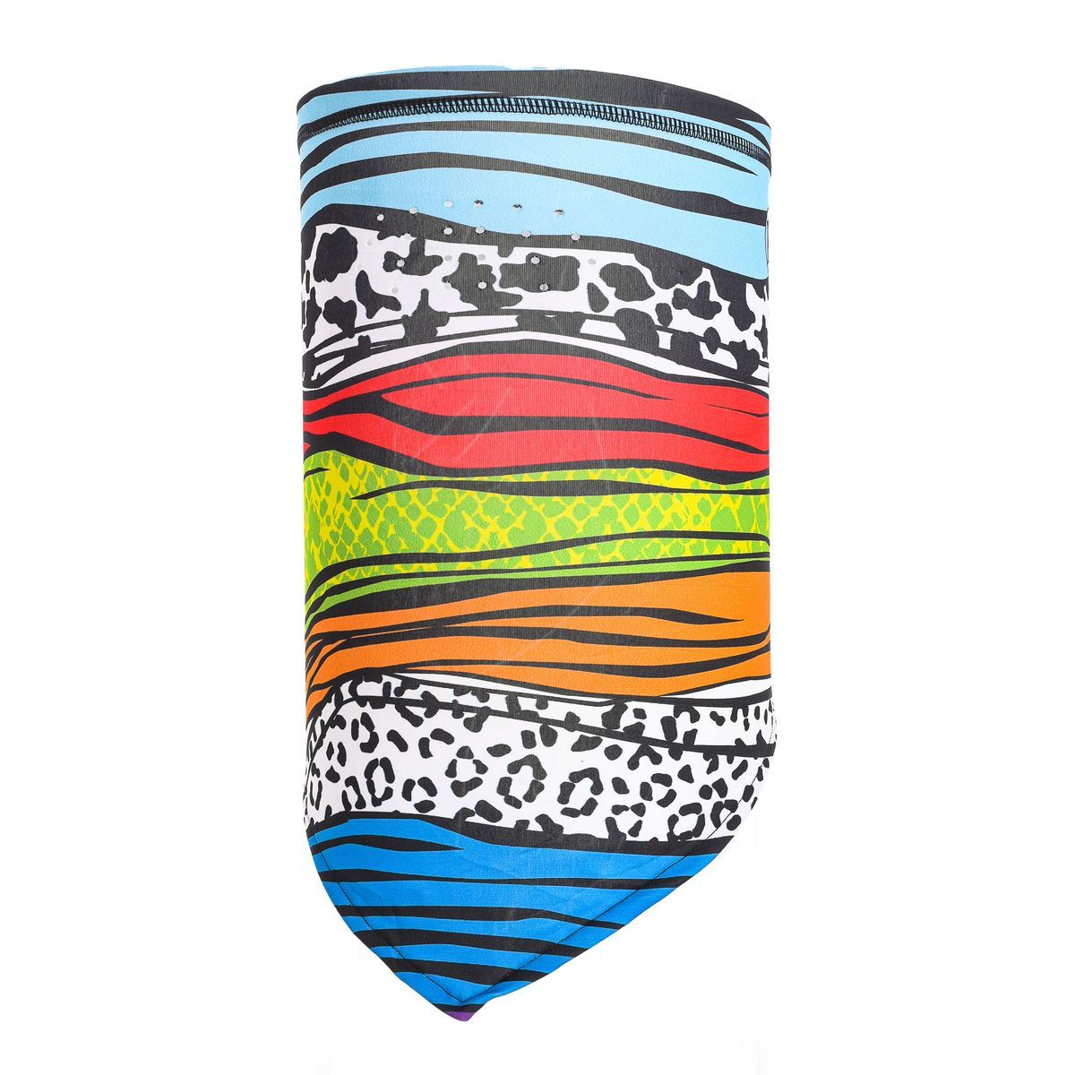 Vielseitiger Multicolor Fleece Nackenwärmer