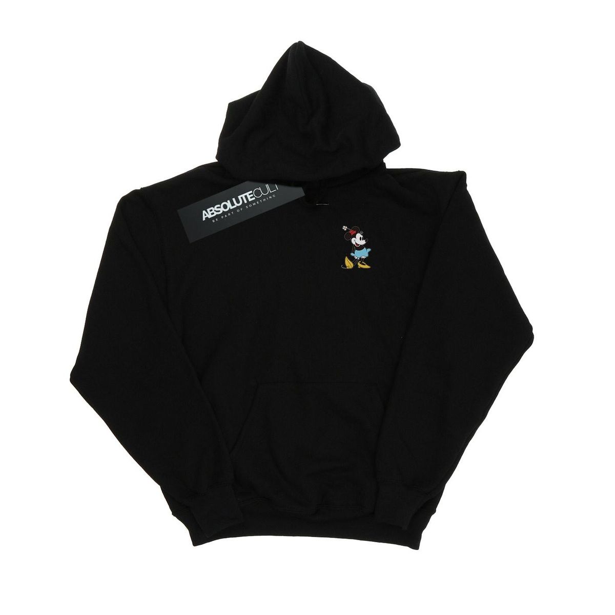 Disney - "Minnie Mouse Kick Chest" Kapuzenpullover für Damen (Schwarz)