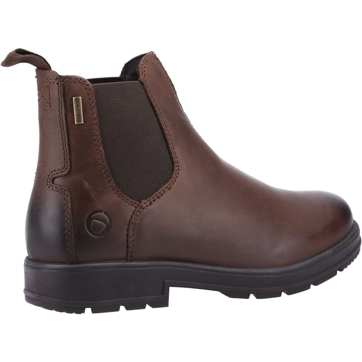 Wetterfester Chelsea-Boot aus Nubukleder