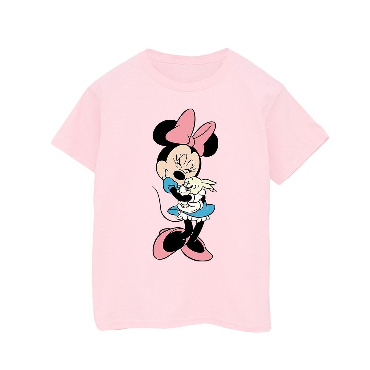 Minnie Maus Hasen-Umarmung Grafik T-Shirt